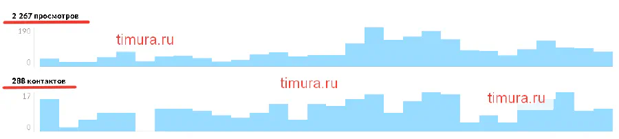Скриншот статистики
